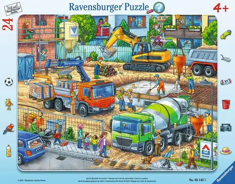 Ravensburger Baustelle / 24 Teile / ab 4 Jahren 