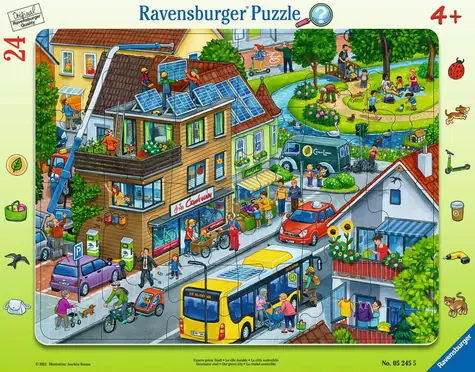Ravensburger Unsere Stadt voller Grün / 24 Teile / ab 4 Jahren 