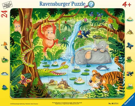 Ravensburger Dschungel - 24 Stück / ab 4 Jahren 