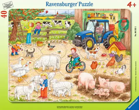 Ravensburger Auf einem großen Bauernhof / 40 Stück / ab 4 Jahren 