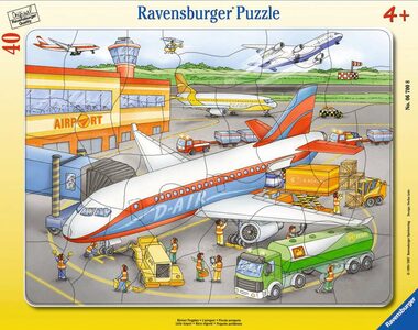 Ravensburger Kleiner Flughafen / 40 Teile / ab 4 Jahren 