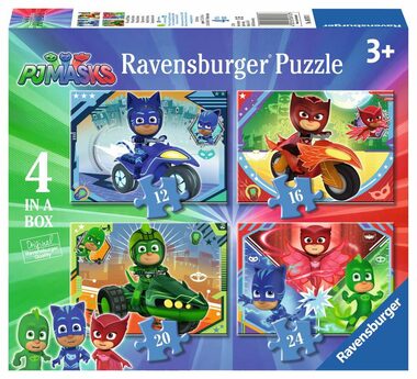 Ravensburger Pyjama 4 in 1 - 12+16+20+24 Teile / ab 3 Jahren