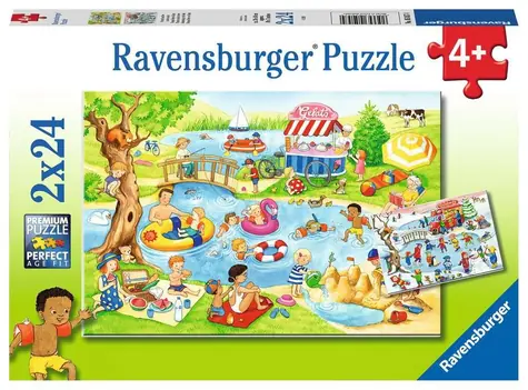 Ravensburger Spaß am See / 2x24 Teile / ab 4 Jahren 