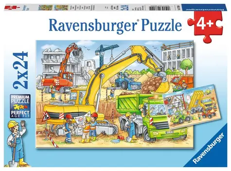 Ravensburger Construction / 2x24 Teile / ab 4 Jahren 