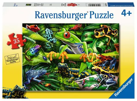Ravensburger Amazing Amphibians / 35 Teile / ab 3 Jahren 
