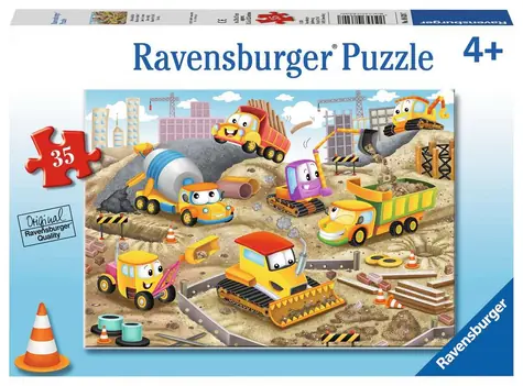 Ravensburger Spielerische Baustelle / 35 Teile / ab 4 Jahren 