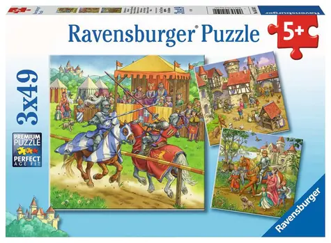 Ravensburger Ritter / 3x49 Teile / ab 5 Jahren 