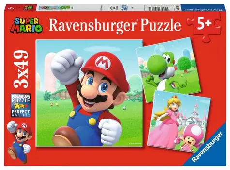 Ravensburger Super Mario - 3x49 Teile / ab 5 Jahren 