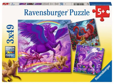 Ravensburger Mythische Herrscher / 3x49 Teile / ab 5 Jahren 