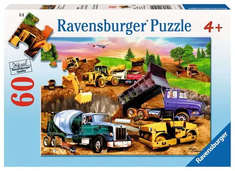 Ravensburger Im Bau / 60 Teile / ab 4 Jahren 