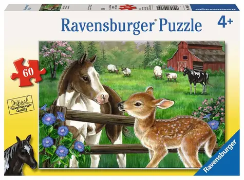 Ravensburger Pferd und Rehkitz - 60 Stück / ab 4 Jahren 
