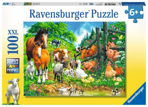 Ravensburger Tiere zusammen / 100 Stück / ab 6 Jahren 