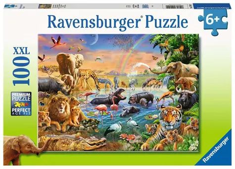Ravensburger Jungle Wasserstelle / 100 Stück / ab 6 Jahren 