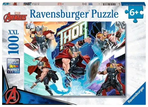 Ravensburger MARVEL Held: Thor / 100 Teile / ab 6 Jahren 