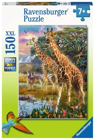 Ravensburger Giraffen und Zebras / 150 Stück / ab 7 Jahren 