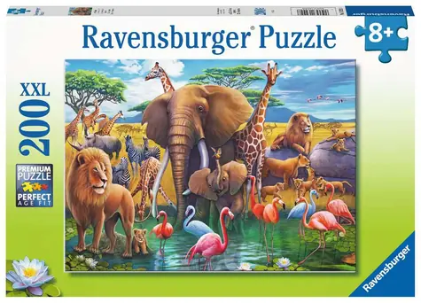 Ravensburger Tiere an der Wasserstelle / 200 Stück / ab 8 Jahren 