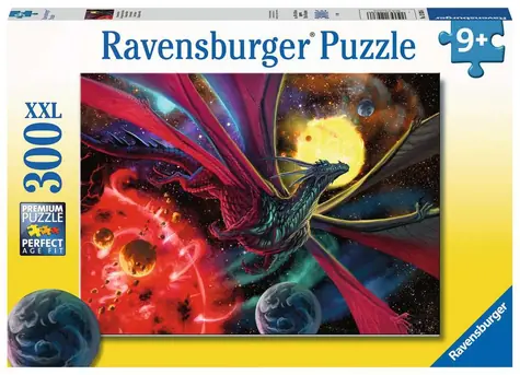 Ravensburger Mystischer Drache im Weltraum / 300 Teile / ab 9 Jahren  