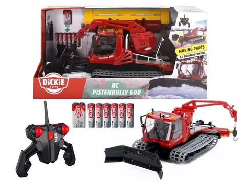 Dickie RC Rolba Pistenbully 600 51 cm / RC-Car / 1:18 / 3 Kanäle / 2,4 GHz / ab 6 Jahren