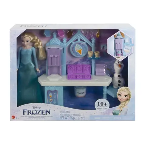 Mattel HMJ48 Disney Die Eiskönigin - Eisdiele: Elsa mit Olaf / ab 4 Jahren 