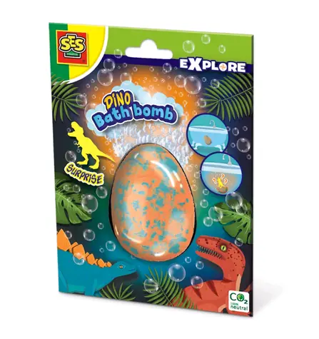 SES EXPLORE - Dinosaurier-Badebombe / ab 3 Jahren 