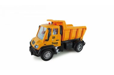 AMEWI Mini Truck Kipper Gelb / RC Auto / 1:64 / Alter: 3+ / RTR / Fernbedienung / 500 mAh Li- ION 