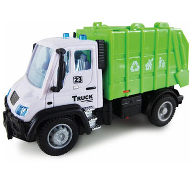 AMEWI Mini Truck Garbage Collection Grün / RC Auto / 1:64 / Alter: 3+ / RTR / Fernbedienung / 500 mAh Li- ION