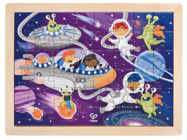 Hape Puzzle - Weltraum / ab 4 Jahren