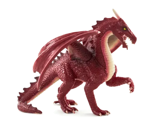 Mojo Animal Planet Dragon rot / ab 3 Jahren