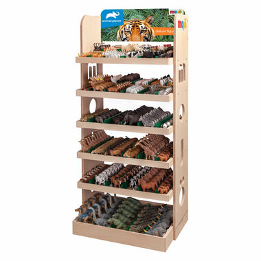 Mojo Animal Planet Werbedisplay aus Holz
