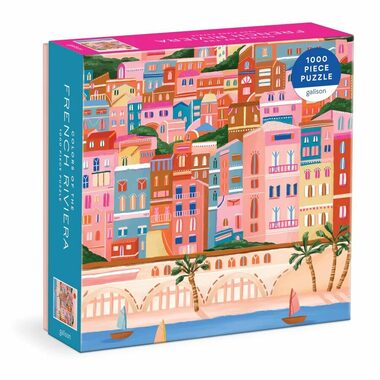 Galison Puzzle Farben der französischen Riviera / 1000 Teile / ab 8 Jahren