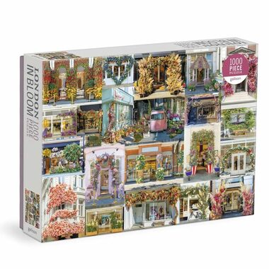 Galison Puzzle Flowering London / 1000 Teile / ab 8 Jahren