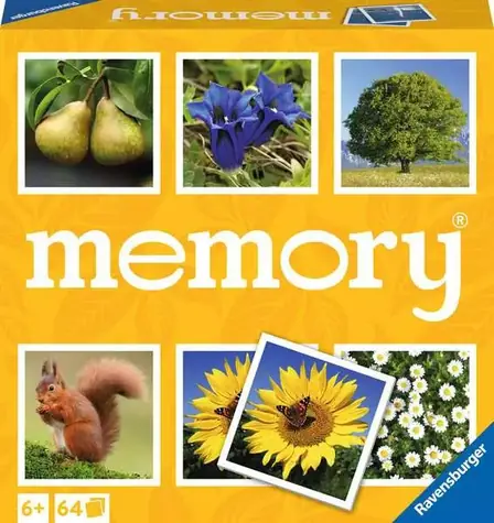 Ravensburger Pexeso Natur um uns herum / ab 6 Jahren