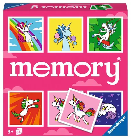 Ravensburger Pexeso Einhörner / ab 3 Jahren