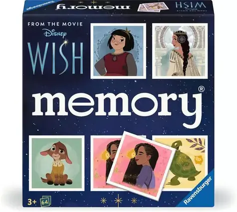 Ravensburger Pexeso Disney: Wunsch / ab 3 Jahren