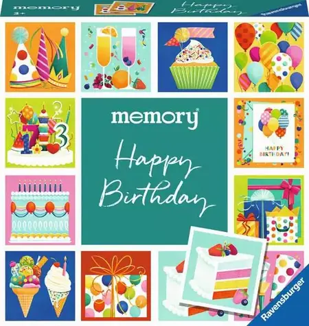 Ravensburger Pexeso Seltene Momente: Alles Gute zum Geburtstag / ab 3 Jahren