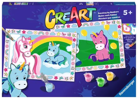 Ravensburger CreArt Süße Einhörner / ab 5 Jahren