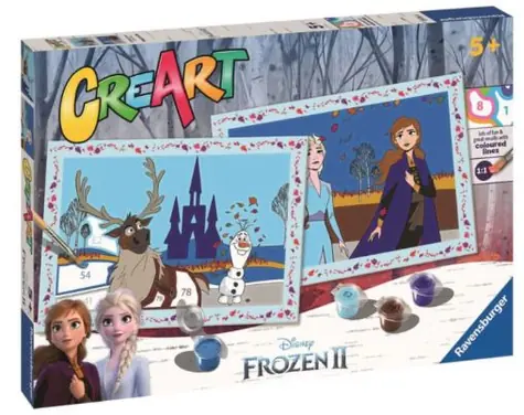 Ravensburger CreArt Disney: Die Eiskönigin 2: Treue Freunde / ab 5 Jahren