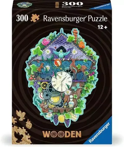 Ravensburger Holzpuzzle Kuckucksuhr / 300 Teile / ab 12 Jahren