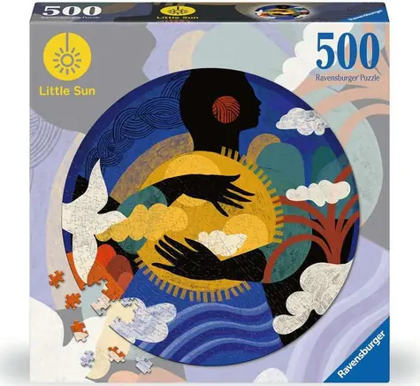 Ravensburger Rundpuzzle: Kleine Sonne - Das richtige Gefühl / 500 Teile / ab 12 Jahren
