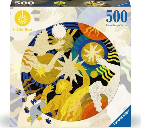 Ravensburger Rundpuzzle: Kleine Sonne - Beteiligung / 500 Teile / ab 12 Jahren