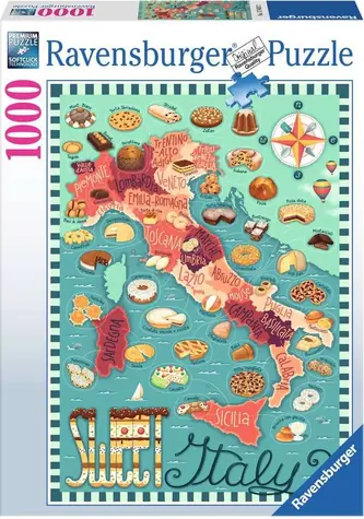 Ravensburger Italienkarte - Süßigkeiten / 1000 Stück / ab 14 Jahren