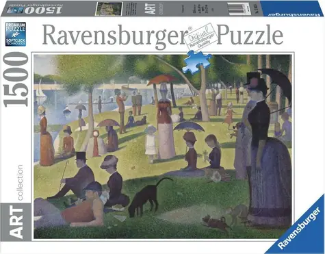 Ravensburger Georges Seurat: Sonntagnachmittag auf der Insel Grande Jatte / 1500 Teile / ab 14 Jahren