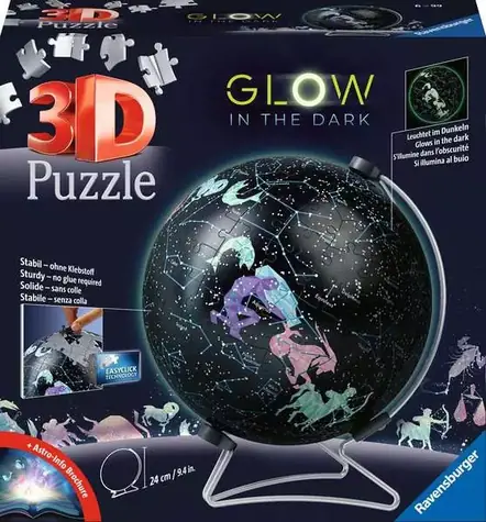 Ravensburger Puzzle-Ball Leuchtglobus: Sternenhimmel / 180 Teile / ab 6 Jahren