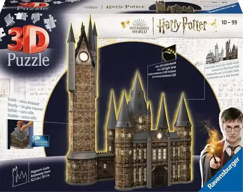 Ravensburger Harry Potter: Schloss Hogwarts - Astronomischer Turm (Nachtausgabe) / 540 Teile / ab 10 Jahren