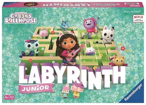 Ravensburger Labyrinth Junior Gabbys Puppenhaus / ab 4 Jahren