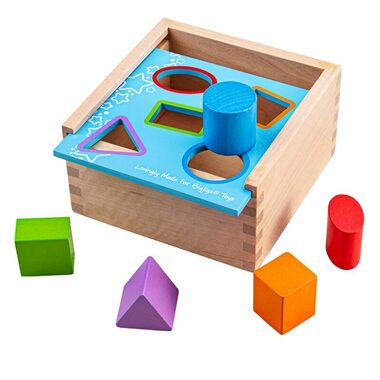 Bigjigs Toys Einsatzbox mit Formen / ab 12 Monaten