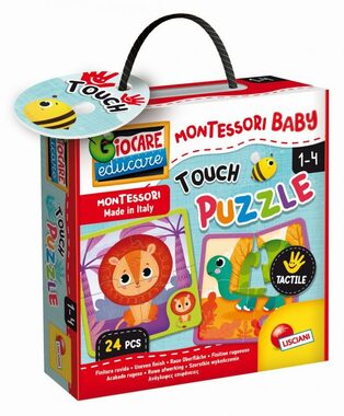 Liscianigioch Montessori Baby Touch - Puzzle / ab 1 Jahr