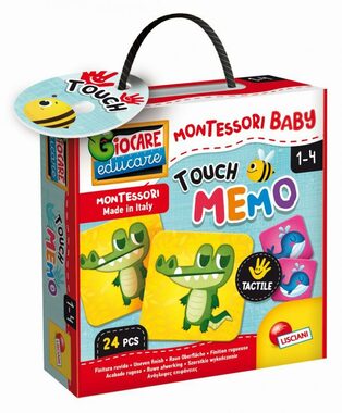 Liscianigioch Montessori Baby Touch - Pexeso / ab 1 Jahr