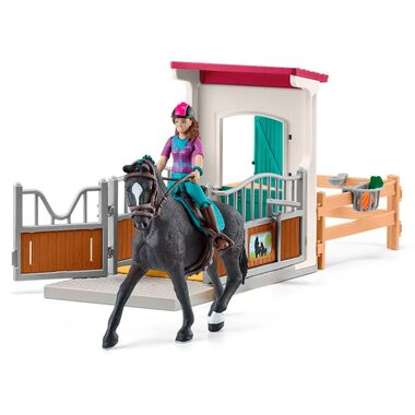 Schleich Horse Club 42709 Box für Pferde Lisa und Storm / ab 3 Jahren 