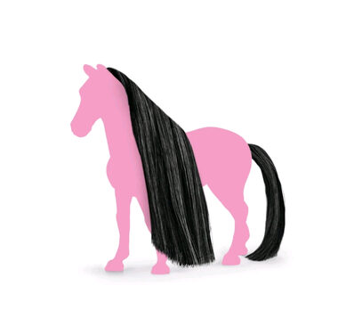 Schleich Horse Club 42649 Schwarzes Zubehör für Schweif und Mähne / ab 3 Jahren 